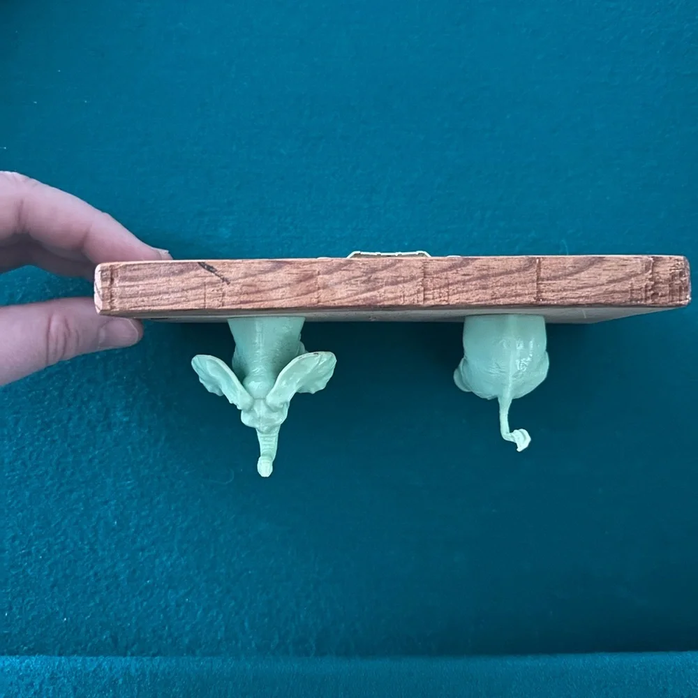 Handmade Toy Elephant Hooks